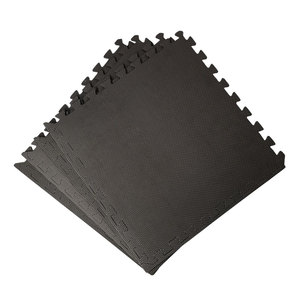 image 1 of Samuel Alexander 12 Piece EVA Floor Protective Foam Tiles / Mats 60x60cm Each  - Set Covers 4.32 sqm (46.5 sqft)