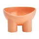 image 1 of Living and Home Pet Feeder Bowl with Non-Slip Base | Pink