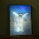 image 5 of 30 x 40cm Battery Operated Light up The Snowman Christmas Canvas with LEDs
