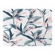 image 1 of Winter Pink & Blue Flowers (Blanket)