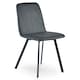 image 2 of Helmsley Premium Antique Black Dining Chairs - Set of 2