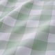 image 3 of Portfolio Home Gingham Check Bedding Duvet Cover Set With Pillow Cases Green | Single