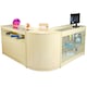 image 2 of Pisces Maple Shop Counter & Retail Display Set Brown