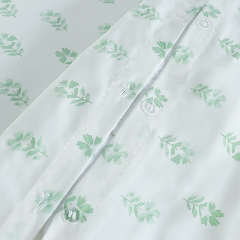 image 1 of Martex Studio Edition Sage Botanical Duvet Cover Set - King