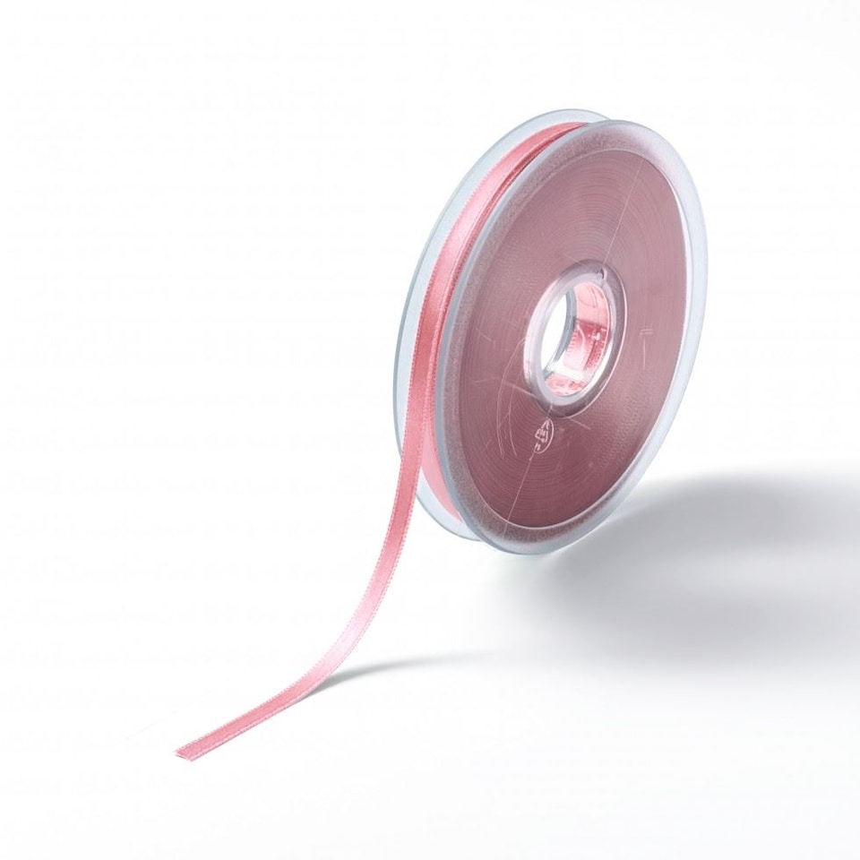 Prym Old Rose 6mm Satin Ribbon for Dressmaking - per metre