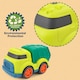 image 5 of Friction Powered Push & Go Truck Set – Pack of 4