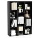 image 1 of COSTWAY 11-Cube Bookcase Geometric Bookshelf Display Cabinet Black
