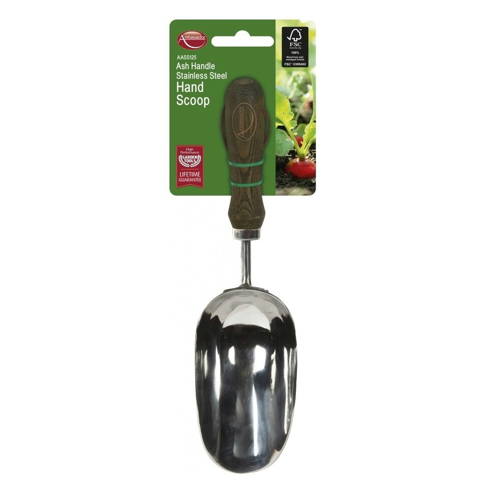 Ambassador Hand Scoop - Brown/Silver - One Size