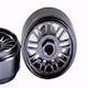 image 2 of Staffs Slot Cars BBS Style Grey Alloy Wheels 16.9 x 8.5mm x 2 Staffs 91