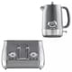 image 1 of Daewoo Denver Retro Kettle and Toaster Set 1.5L 3000W & 4-Slice Grey | Smoked Grey | 4-slice
