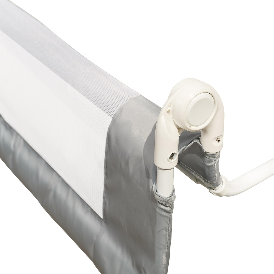 image 1 of Safetots Extra Tall Bed Rail, Grey 140cm Wide x 60cm Tall, Toddler Bed Guard For Safety