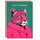 image 1 of Pink Fashion Leopard Her Birthday Card