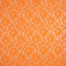 Orange Stretch Lace Fabric for Dressmaking, 142cm / 55" Wide - per metre
