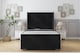 image 1 of Sloomy Marlborough Black Naples Bed Frame With 50"  Upholstered Wingback Headboard 3' Single