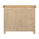 image 5 of Windsor 2 Door 2 Drawer Sideboard - L40 x W97 x H81.5 cm - Natural Oak