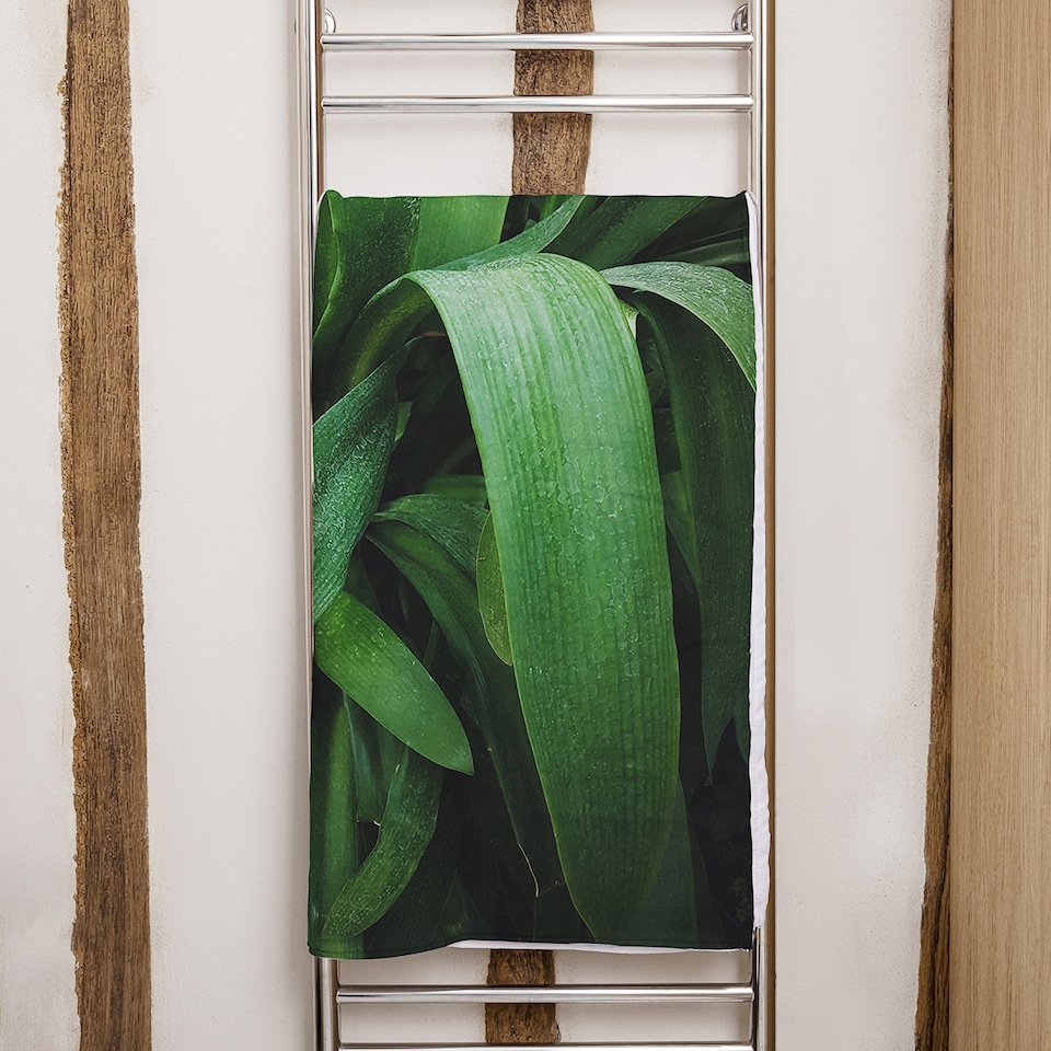 image 1 of Atmospheric background, Selective focus Designer Bath Towel | Multi