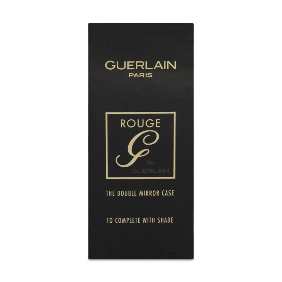 image 1 of Guerlain Rouge G The Double Mirror Lipstick Case Pied De Poule N/A