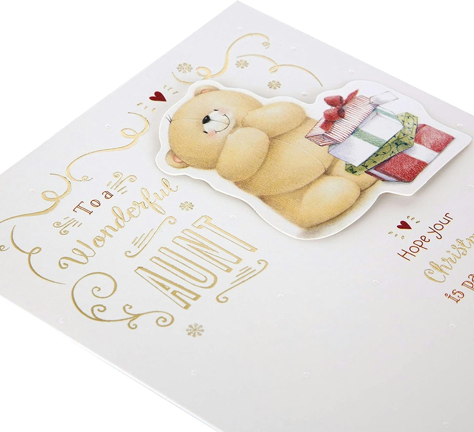 image 1 of Aunt Christmas Card from "Forever Friends"