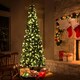 image 3 of 6ft Pre-Lit Green Pencil Tree Green | 6ft