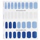 image 3 of Nail Sticker (blue) - # Rainyblue Nail - 32pcs Blue