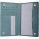 image 2 of Genuine Soft Leather Bi-Fold RFID Protected Multi-Colour Purse | Blue | Aqua