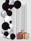 image 6 of Metallic Tinsel Curtain, 2.5M x 1M Silver