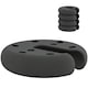 image 6 of Outsunny Tent Weight Base 4pcs Gazebo Foot Leg Pole Anchor Weights Marquee
