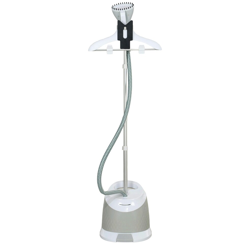 image 1 of HOMCOM Clothes Steamer, Garment Steamer Clothing Wrinkle Remover, Grey