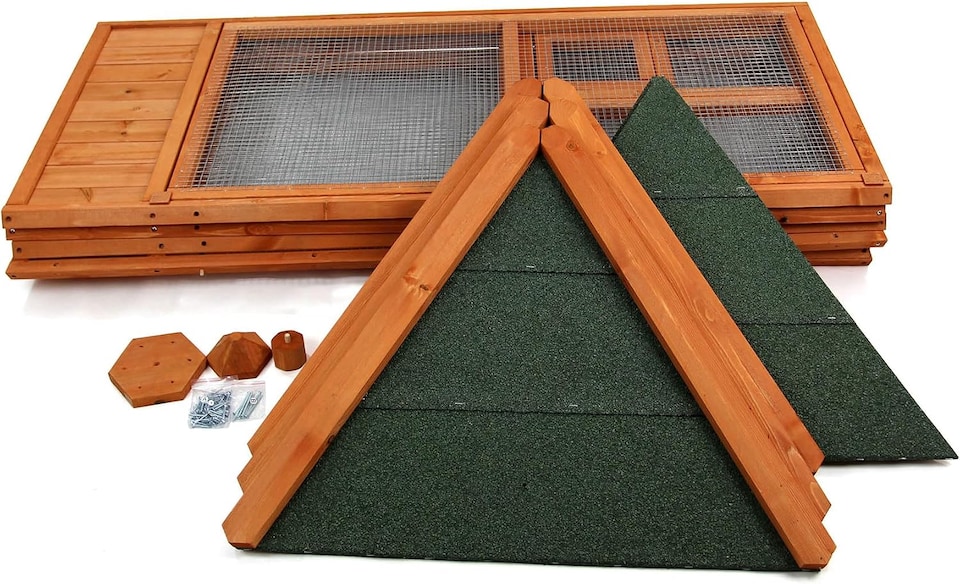 image 1 of Actiaspet Large Wooden Aviary for Birds & Small Animals | 1500 x 1500 x 1600 mm
