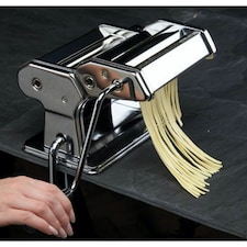 KitchenCraft Pasta Machine Silver Stainless Steel