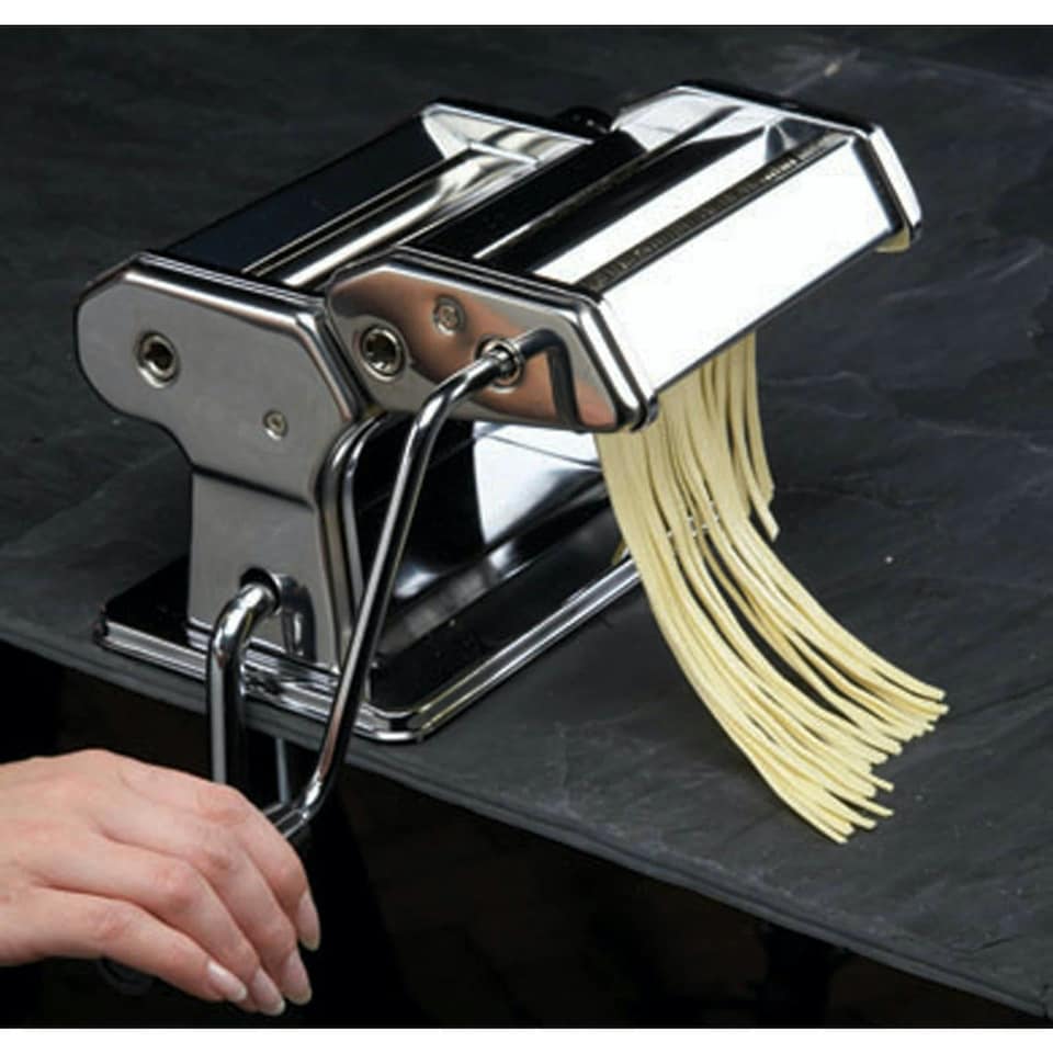 image 1 of KitchenCraft Pasta Machine Silver Stainless Steel