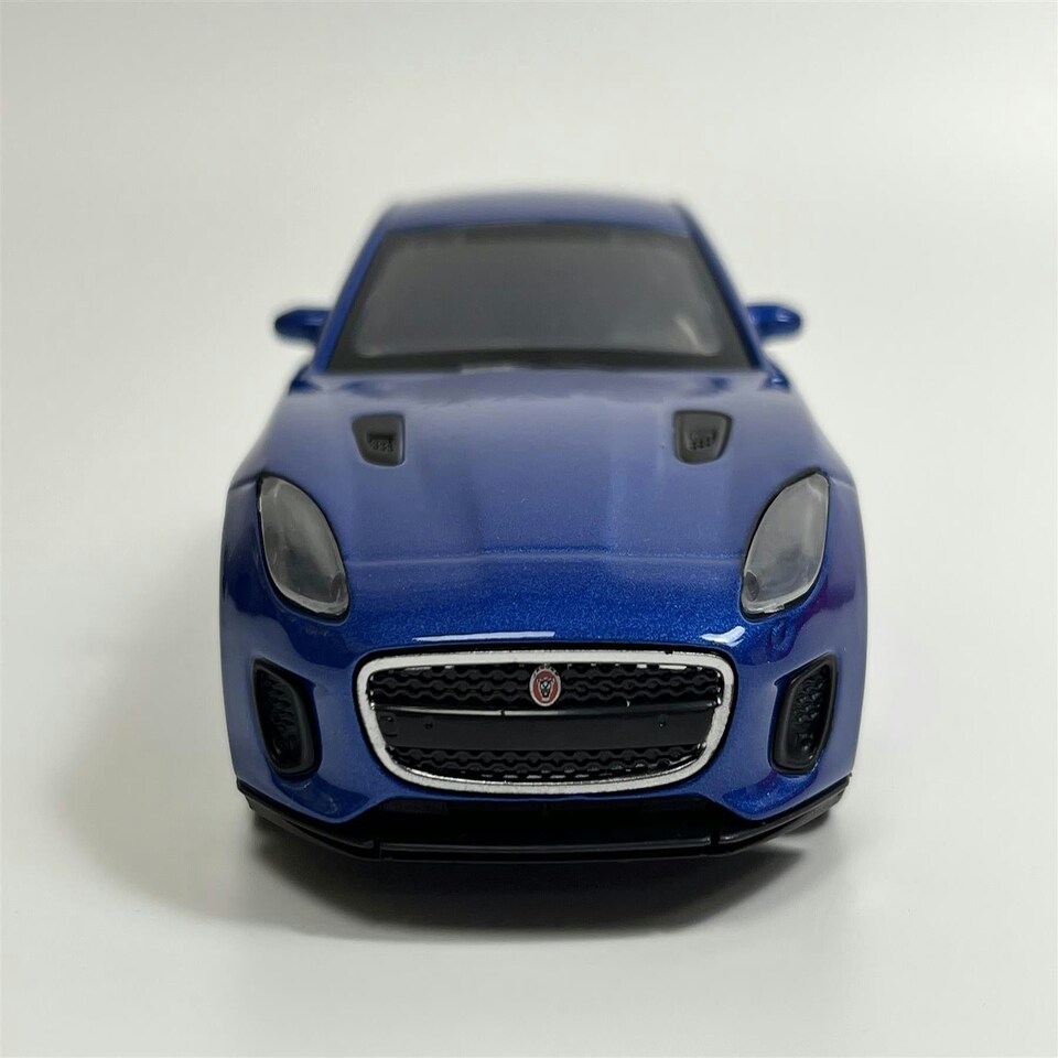 image 1 of Jaguar F Type Blue LHD 1:36 Scale Pull & Go Tayumo 36100031