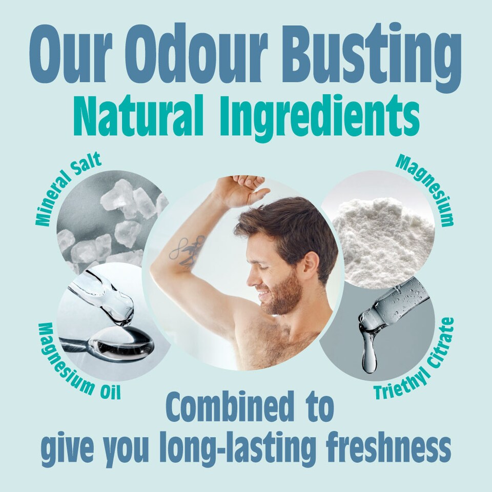 image 1 of Salt of the Earth Natural Deodorant Roll on Refill x7 Uses Ocean & Coconut Natural Origin Ingredients Vegan 525ml