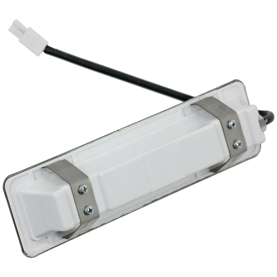 image 1 of SPARES2GO LED Light Box compatible with Logik Cooker Hood L60CHD L90CHD Vent Extractor Lamp (175mm x 48mm, 2.5W)