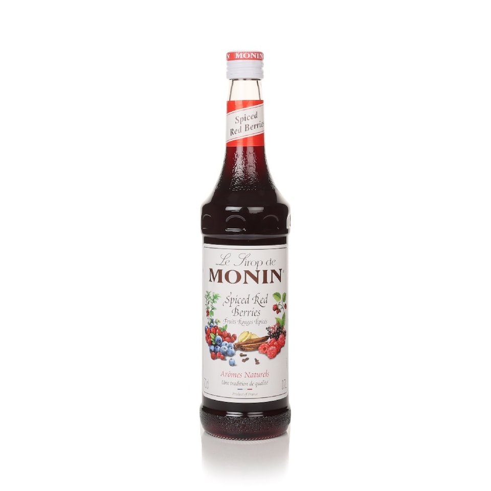 image 1 of Monin Spiced Red Berries Syrup | Clear