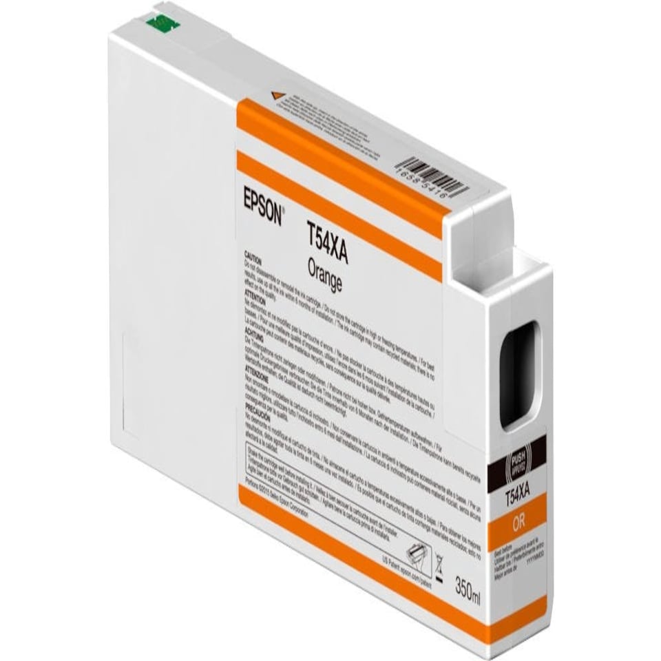 Epson Orange P Series Ultrachrome HDX/HD Ink cartridge 350ml - C13T54XA00 N/A