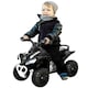 image 1 of HOMCOM No Power Quad Toddler Ride on Car Foot-to-Floor Sliding Black
