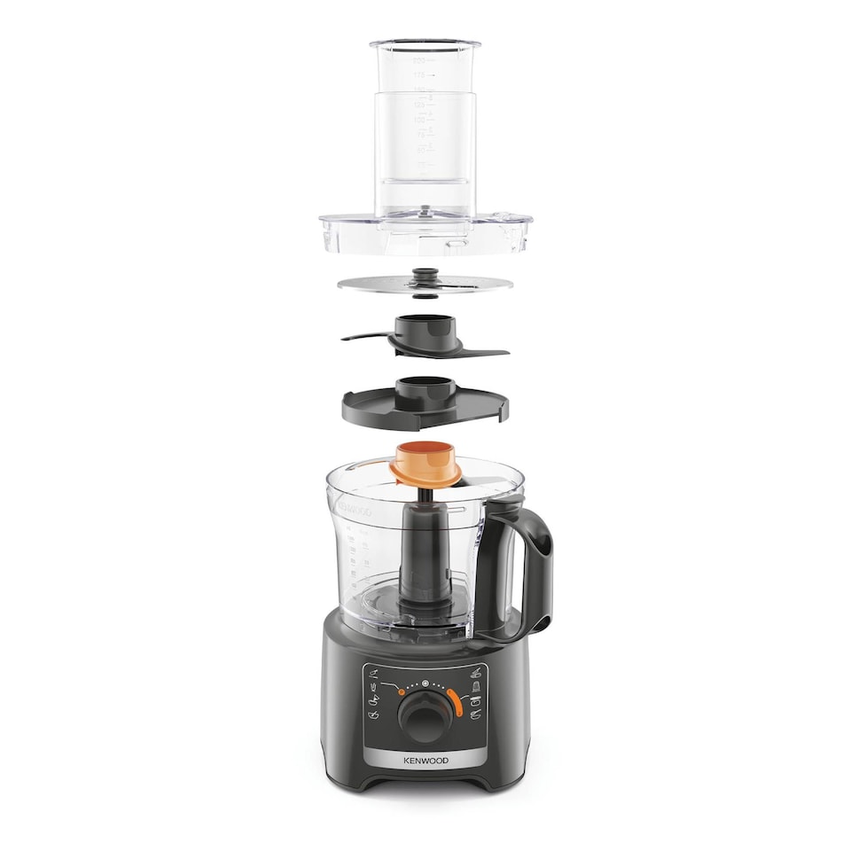 image 1 of Kenwood 800W MultiPro 2-in-1 Compact  Food Processor & Blender Grey