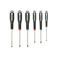 Bahco Be-9886 Ergo Screwdriver Set, 6 Piece - Multi Colour - One Size