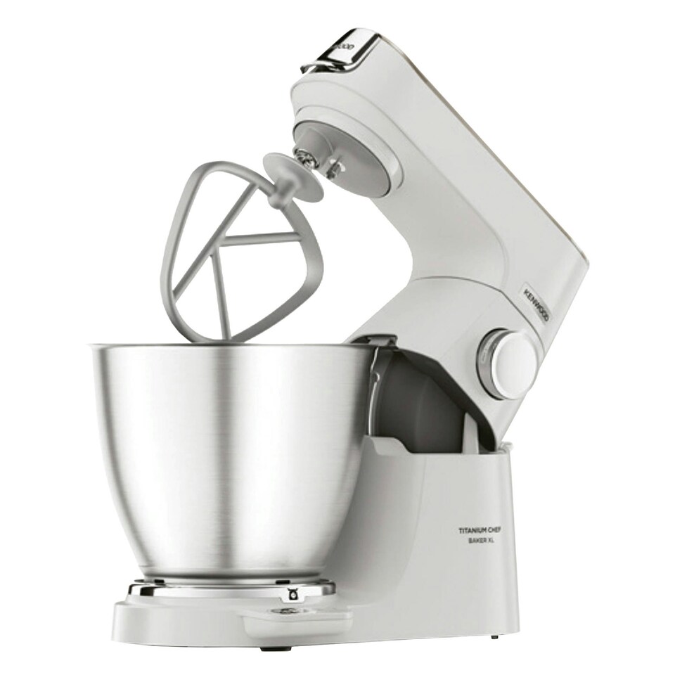 image 1 of Kenwood Chef Baker XL Stand Mixer, 7L, White