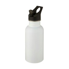 Bullet Lexi Stainless Steel Water Bottle - White/Black - One Size