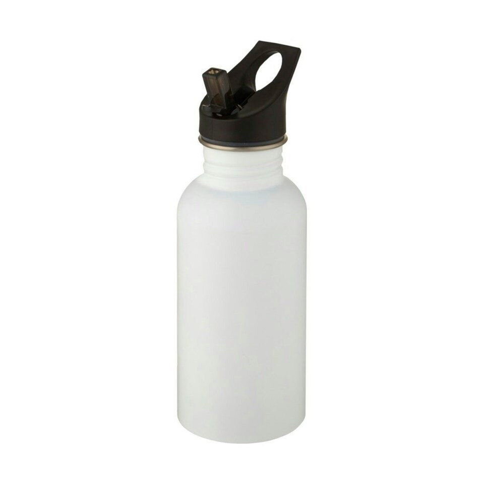 image 1 of Bullet Lexi Stainless Steel Water Bottle - White/Black - One Size