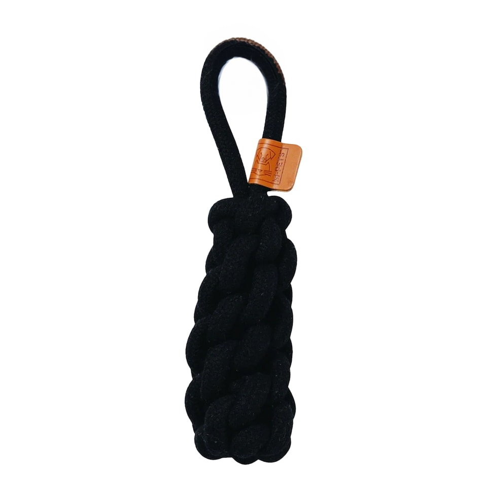 image 1 of M-Pets Coto Bar Rope Dog Toy | Black | Black | 1