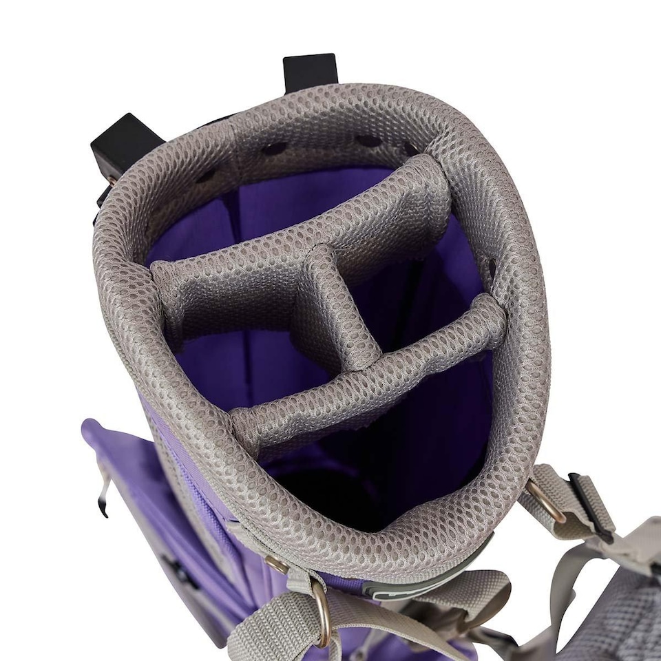 image 1 of Fazer Junior CTRX Age 9-11 5-Piece Golf Stand Bag Package Set - Chalk Purple