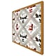 image 4 of Egyptian hieroglyphs in red & black (Picture Frame) Black | XL