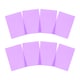image 1 of Pack of 8 A5 Plain Purple Dyslexia Overlay Reading Sheets  - PET Material, Rounded Corners | Purple | Purple