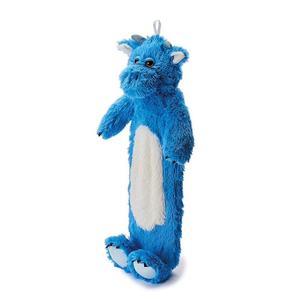 image 1 of Warmies Hot Water Bottle With Cosy Cute Plush Removable Character/Animal Cover, Dragon