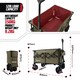 image 3 of MoverX 120L/150kg 2-in-1 Camping Tabletop Trolley / Table - Khaki