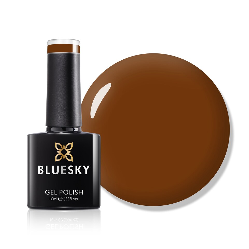 image 1 of Bluesky Brown Gel Polish - Hazelnut 10ml