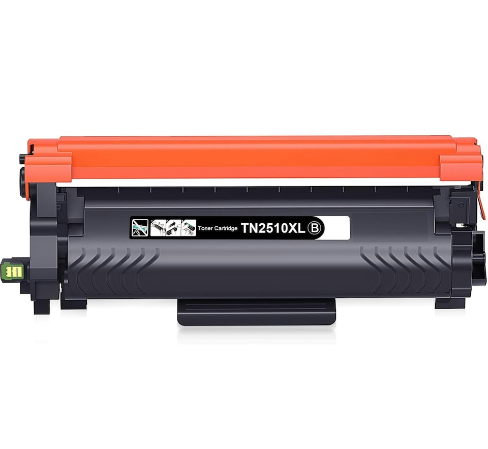 image 1 of Compatible Brother TN2510 Black Toner Cartridge Black | Compatible Brother TN2510XL Black Toner Cartridge
